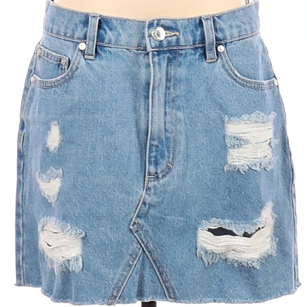 Pull & Bear/ASOS Blue Denim Skirt Size M